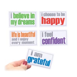Image for Inspired Minds Confidence Booster Magnets, Assorted, Set of 5 from School Specialty