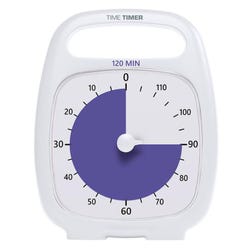 Image for Time Timer PLUS 120 Minute Timer, White from School Specialty