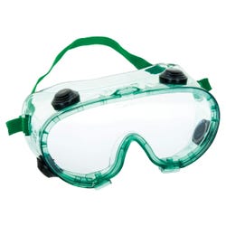 Image for EISCO Vented Basic Green Safety Goggles from School Specialty
