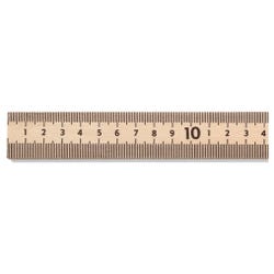 School Smart Hardwood Meter Stick with Plain Ends, Quantity of 16, Item Number 2091334
