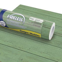 Image for Fadeless Designs Paper Roll, Mint Shiplap, 48 Inches x 50 Feet from School Specialty