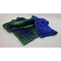 Image for Abilitations Weighted Blanket, Medium, 8 Pounds, Plaid from School Specialty