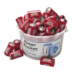 Image for Delta Education Battery Power Bucket, 9 Volt, Pack of 48 from School Specialty
