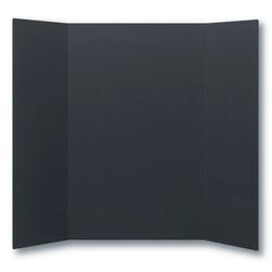School Smart Presentation Boards, 48 x 36 Inches, Black, Pack of 10 1464949