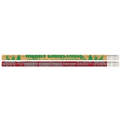 Image for Musgrave Pencil Co. Merry Christmas From Your Teacher Pencils, Pack of 12 from School Specialty