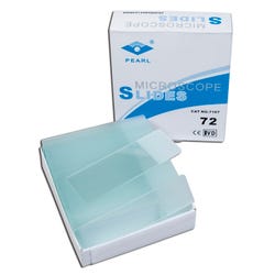 Image for Frey Scientific Glass Microscope Slides, 25 x 75 Millimeters, Pack of 72 from School Specialty