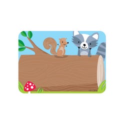 Image for Creative Teaching Press Woodland Friends Name Tags, 3-1/2 x 2-1/2 Inches, Pack of 36 from School Specialty