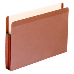Image for Pendaflex Reinforced File Pocket, Letter Size, 3-1/2 Inch Expansion, Redrope from School Specialty