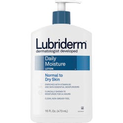 Image for Lubriderm Daily Moisture Lotion, Hydrating, 16 fl. oz from School Specialty