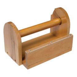Image for Creativity Street Wood Masking Tape Holder, 9.6 x 5.9 x 6 Inches from School Specialty