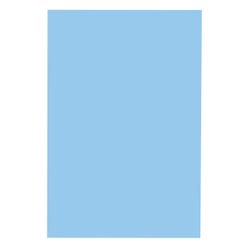 Image for School Smart Folding Bristol Board, 9 x 12 Inches, Blue, Pack of 100 from School Specialty