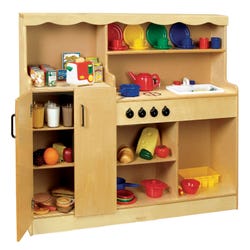 Image for Childcraft 4-In-1 Kitchen, 47-3/4 x 13-3/4 x 40 Inches from School Specialty