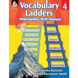 Image for Shell Education Vocabulary Ladders: Understanding Word Nuances Level 4 from School Specialty