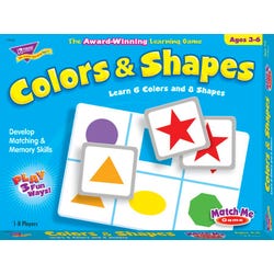 Image for Trend Enterprises Colors and Shapes Match Me Game from School Specialty