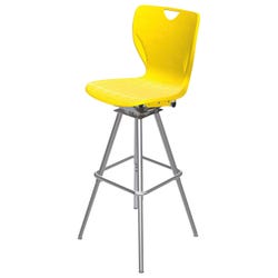 Classroom Select Contemporary Swivel Stool, Adjustable Height Item Number 4001767