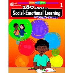 Image for Shell Education 180 Days of Social-Emotional Learning for First Grade from School Specialty