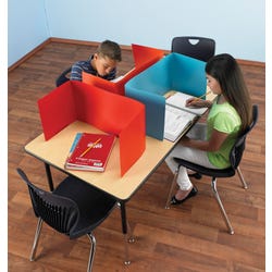 Image for Porta-Screen Carrel for Use with Tabletop, Colors May Vary from School Specialty