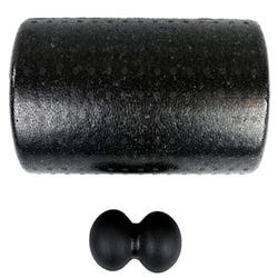 Image for BakBalls Mobility Kit with Firm BakBalls and 12 Inch Foam Roller, Black from School Specialty