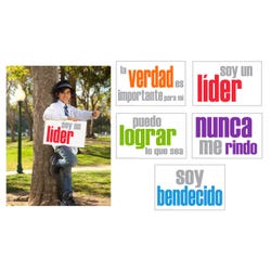 Image for Inspired Minds Encouragement Booster Spanish Posters, 11 x 17 Inches, Set of 5 from School Specialty