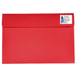 Image for Star Products Student Art Folio, 14 x 20 x 2 Inches, Red, Pack of 25 from School Specialty