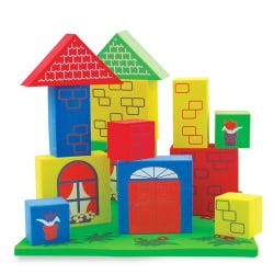 Image for Edushape Floating Blocks, Assorted Colors, Set of 14 from School Specialty