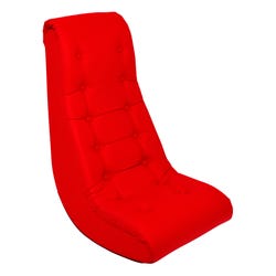 Califone Deluxe Soft Rocker, 28 x 17-1/2 x 33-7/8 Inches, Red, Item Number 2028336