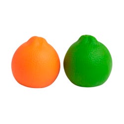 Image for EcoWise Hand Therapy Fruit Squish Balls, Pair, Oranges from School Specialty