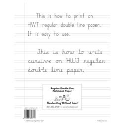 Lined Paper and Primary Ruled Paper, Item Number 015728