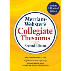 Image for Merriam-Webster Collegiate Thesaurus, Second Edition from School Specialty