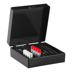 Image for Corning Microcentrifuge Tube Storage Box - Opaque Black from School Specialty