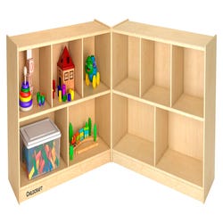 Image for Childcraft Mobile Hide-Away Toddler Cabinet, 95-1/2 x 14-1/4 x 24 Inches from School Specialty