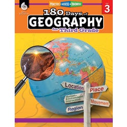 Image for Shell Education 180 Days of Geography for Third Grade from School Specialty
