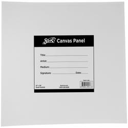 Image for Sax Genuine Canvas Panel, 22 x 28 Inches, White from School Specialty