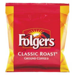 Image for Folgers Classic Roasted Ground Pre-Measured Regular Coffee Pack, 1.5 oz, Pack of 42 from School Specialty