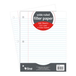 Notebooks, Loose Leaf Paper, Filler Paper, Item Number 2044706