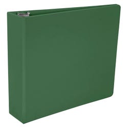 Image for School Smart Polypropylene D-Ring View Binder, 2 Inches, Green from School Specialty
