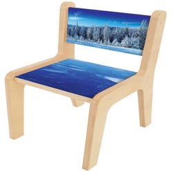 Image for Whitney Brothers Nature View Winter Chair, 14-Inch Seat, 13-3/4 x 17 x 25-1/2 Inches from School Specialty