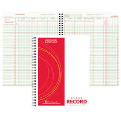 Image for Hammond And Stephens 8 Subject 40 Student 6/7 Week Class Record Book, 8-1/2 x 11 Inches, PolyIce Cover from School Specialty