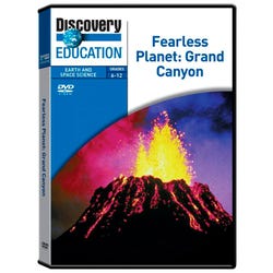 Image for Discovery Education Fearless Planet: Grand Canyon DVD from School Specialty