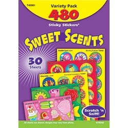 Image for Trend Enterprises Stinky Sticker Sweet Scent Scratch n Sniff Stickers, Pack of 483 from School Specialty