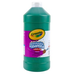Image for Crayola Artista II Washable Tempera Paint, Green, Quart from School Specialty
