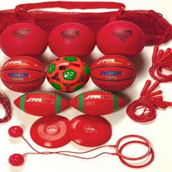 Image for Sportime Recess Pack, Red, Grade 4, Set of 20 from School Specialty