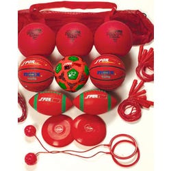 Image for Sportime Recess Pack, Red, Grade 4, Set of 20 from School Specialty