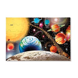 Image for Melissa & Doug Solar System Environment Floor Puzzle from School Specialty