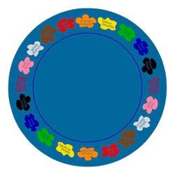 Image for Childcraft Learn Your Colors Bilingual Carpet, 6 Feet, Round from School Specialty