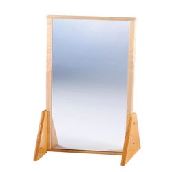 Image for Childcraft 2 Position Acrylic Mirror, Small, 13-1/4 x 11-3/4 x 36-1/2 Inches from School Specialty