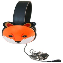 Image for Califone Listening First 2810-BE Over-Ear Stereo Headphones, Inline Volume Control, 3.5mm Plug, Fox from School Specialty
