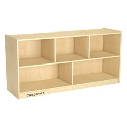 Image for Childcraft Mobile Toddler Shelf, 5 Compartments, 47-3/4 x 14-1/4 x 24 Inches from School Specialty