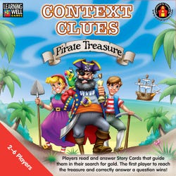 Image for Learning Well Context Clues Pirate Treasure Game, Blue Level from School Specialty