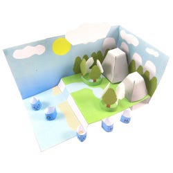 Newpath Learning Water Cycle 3-D Model Kit, 1 Teacher Guide and 5 Student Guides, Item Number 2087422